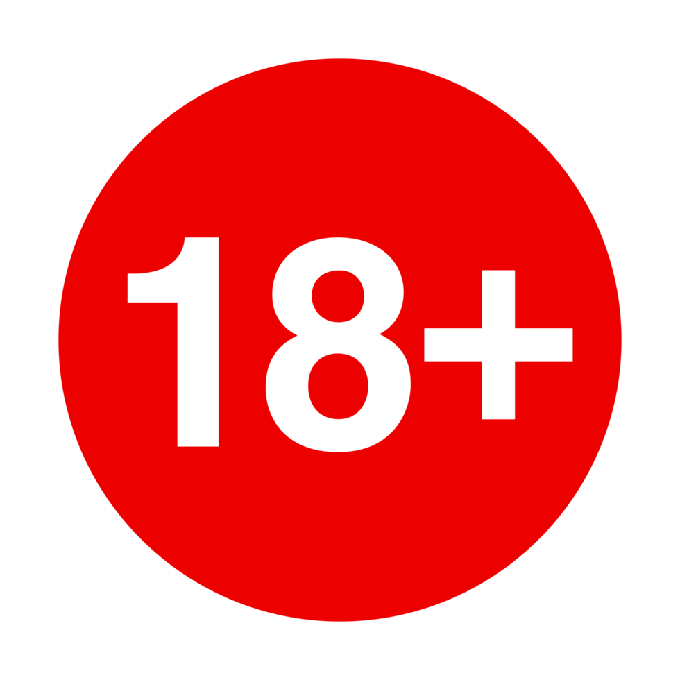 18+ symbol