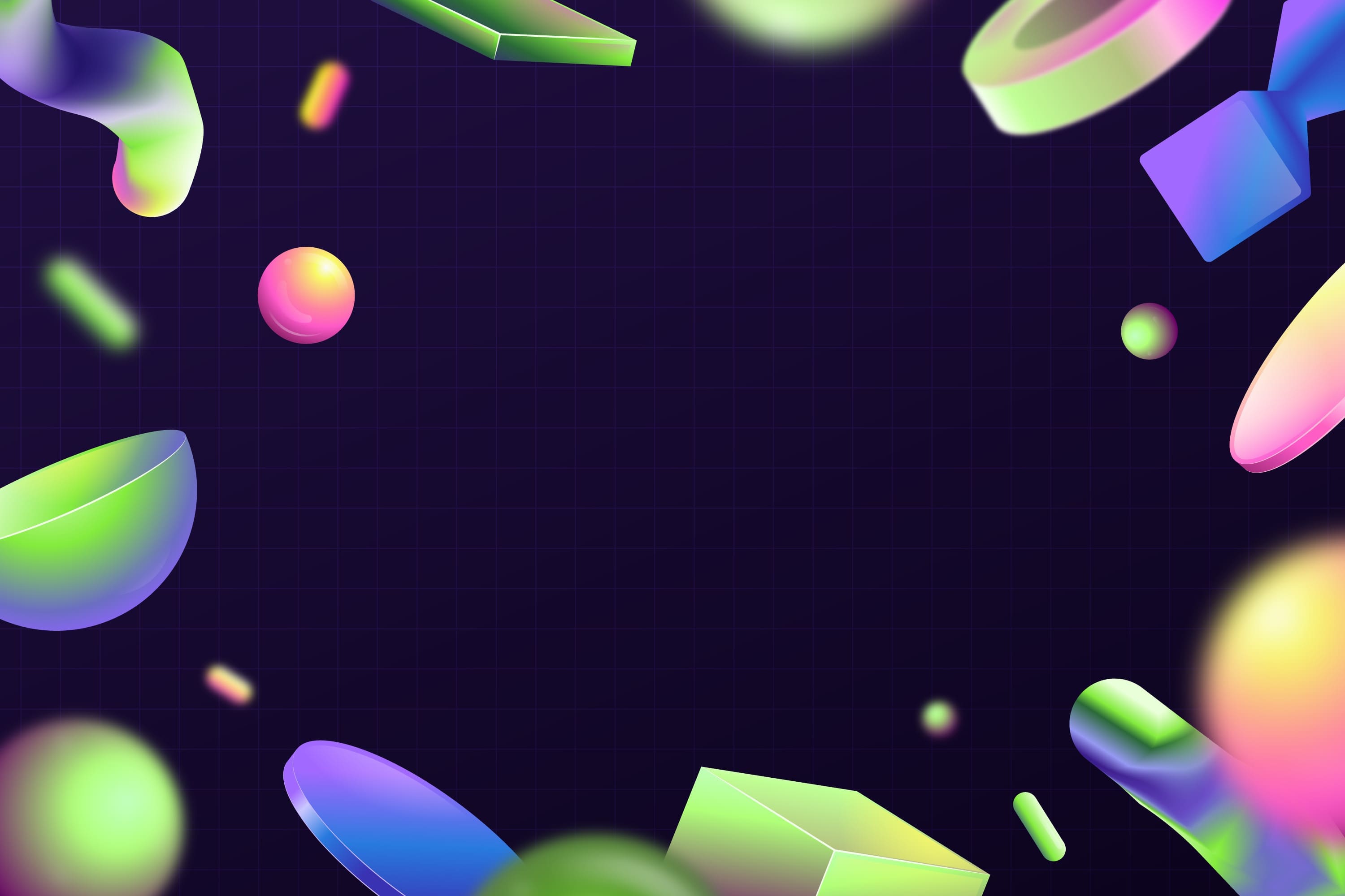 Background image of various game elements